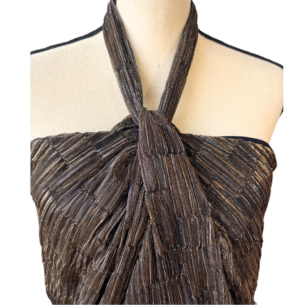 Miraclesuit Blouse Top or Tankini New Years Eve Size 12 Large - Picture 3 of 4